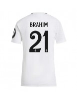 Real Madrid Brahim Diaz #21 Domácí Dres pro Dámské 2024-25 Krátký Rukáv